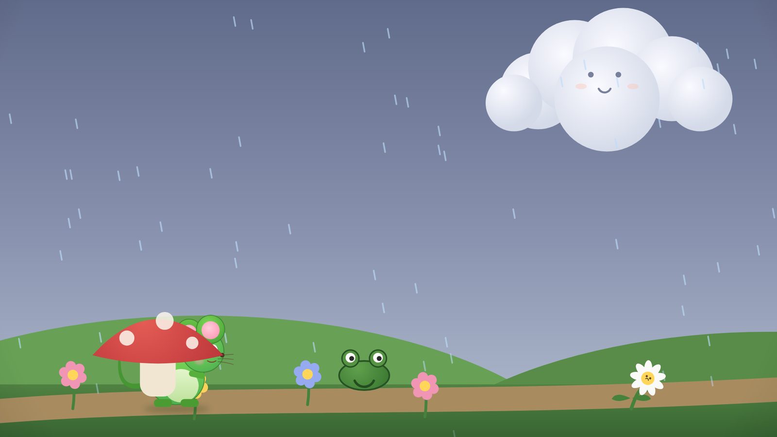 La goutte de pluie qui avait le vertige, illustration 2
