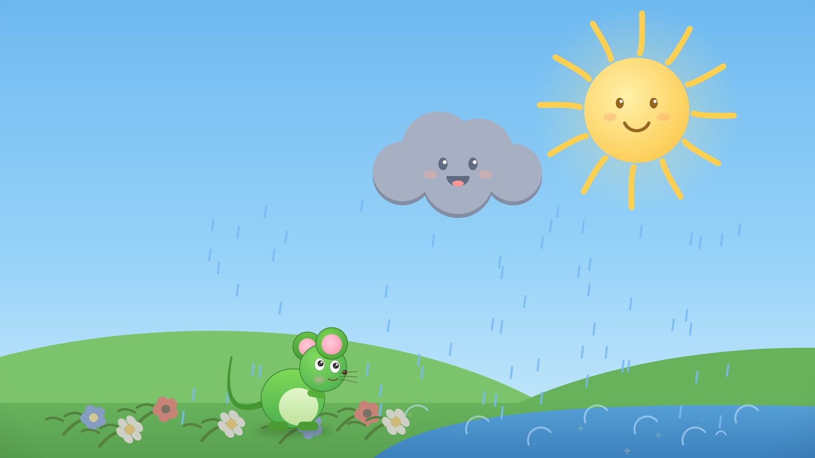 Le petit nuage qui avait perdu sa pluie, illustration 7