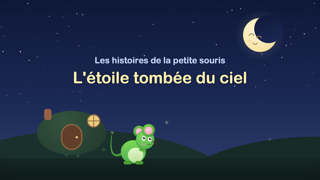 L'étoile tombée du ciel, histoire du soir