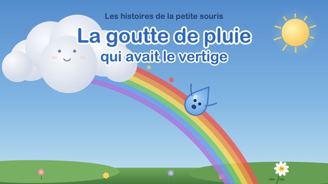 La goutte de pluie qui avait le vertige, histoire du soir
