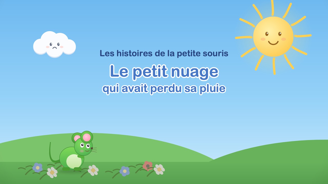 Le petit nuage qui avait perdu sa pluie, histoire du soir